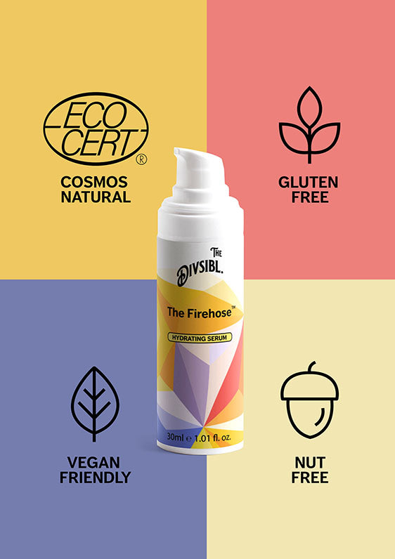 The Firehose - Hydrating Serum - With its certifications being Nut Free, Gluten Free and Vegan Friendly
