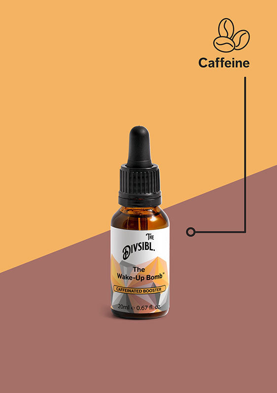 The Wake-Up Bomb - Caffeinated Booster - List of key ingredients including Caffeine