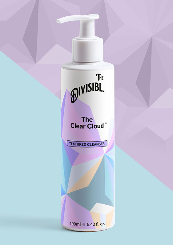 The Clear Cloud - Textured Cleanser Hydrates the skin