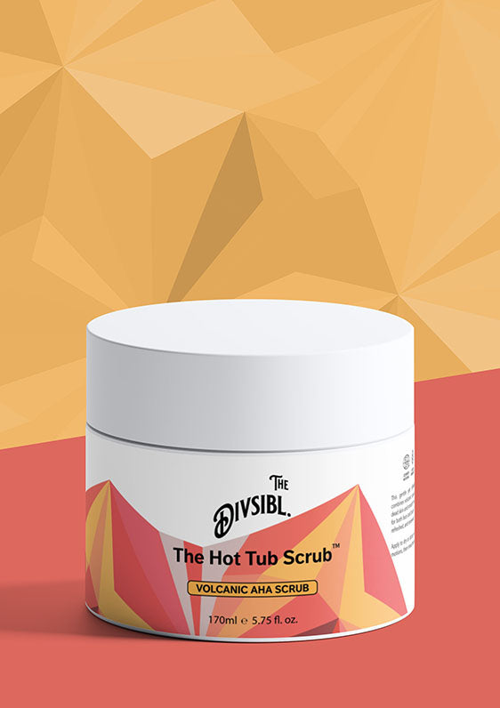 The Hot Tub Scrub - Volcanic AHA Scrub Gently Exfoliates with Volcanic Sand